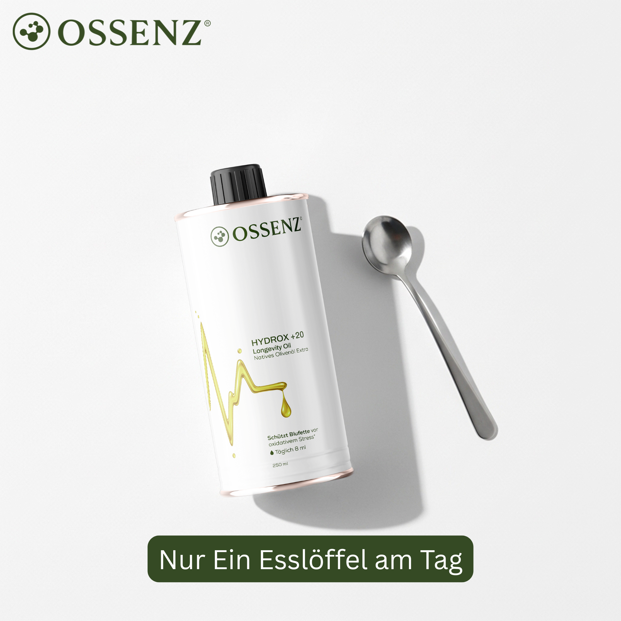 Funktionales Olivenöl für Gesundheit und inneres Wohlbefinden