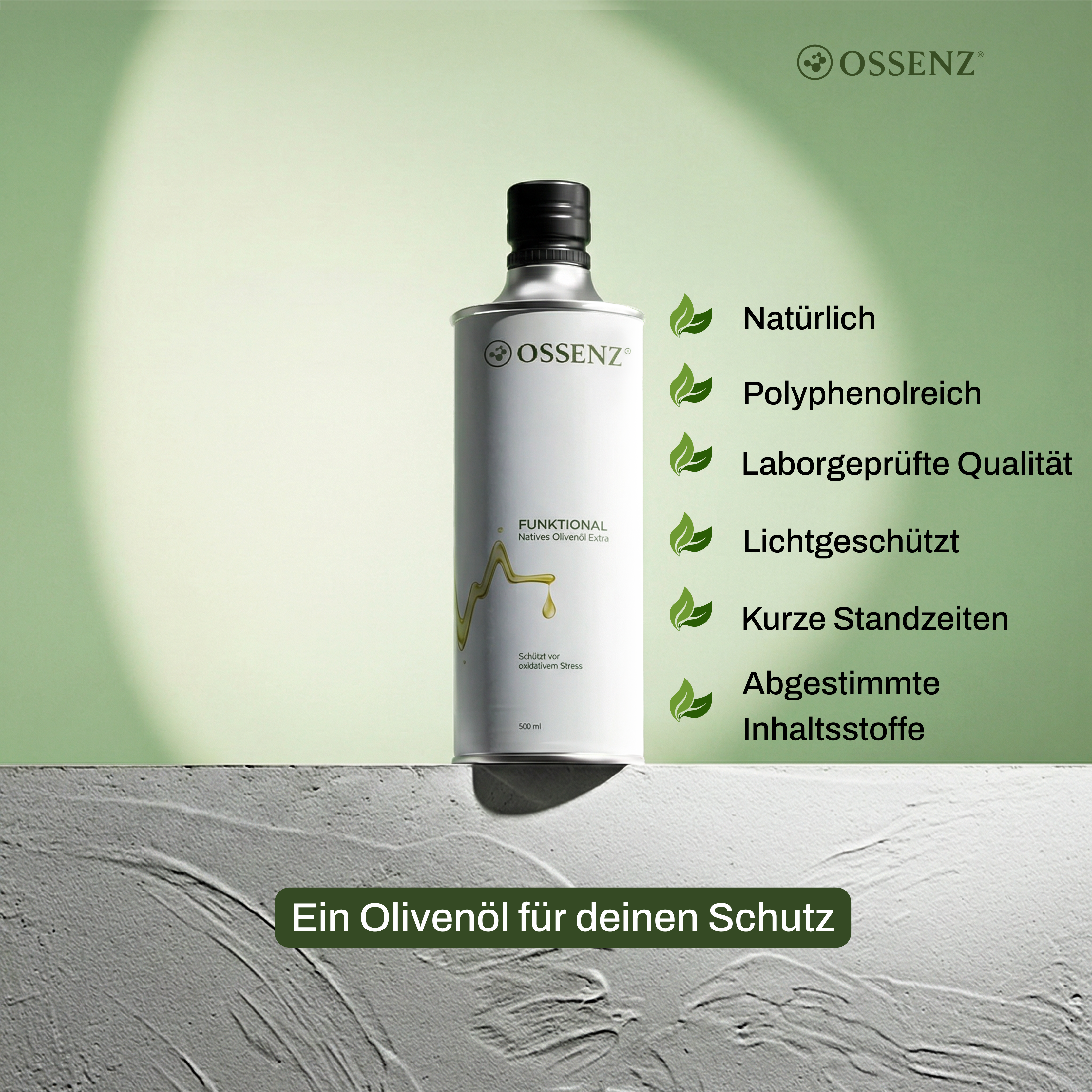 Funktionales Olivenöl für Ihre Gesundheit