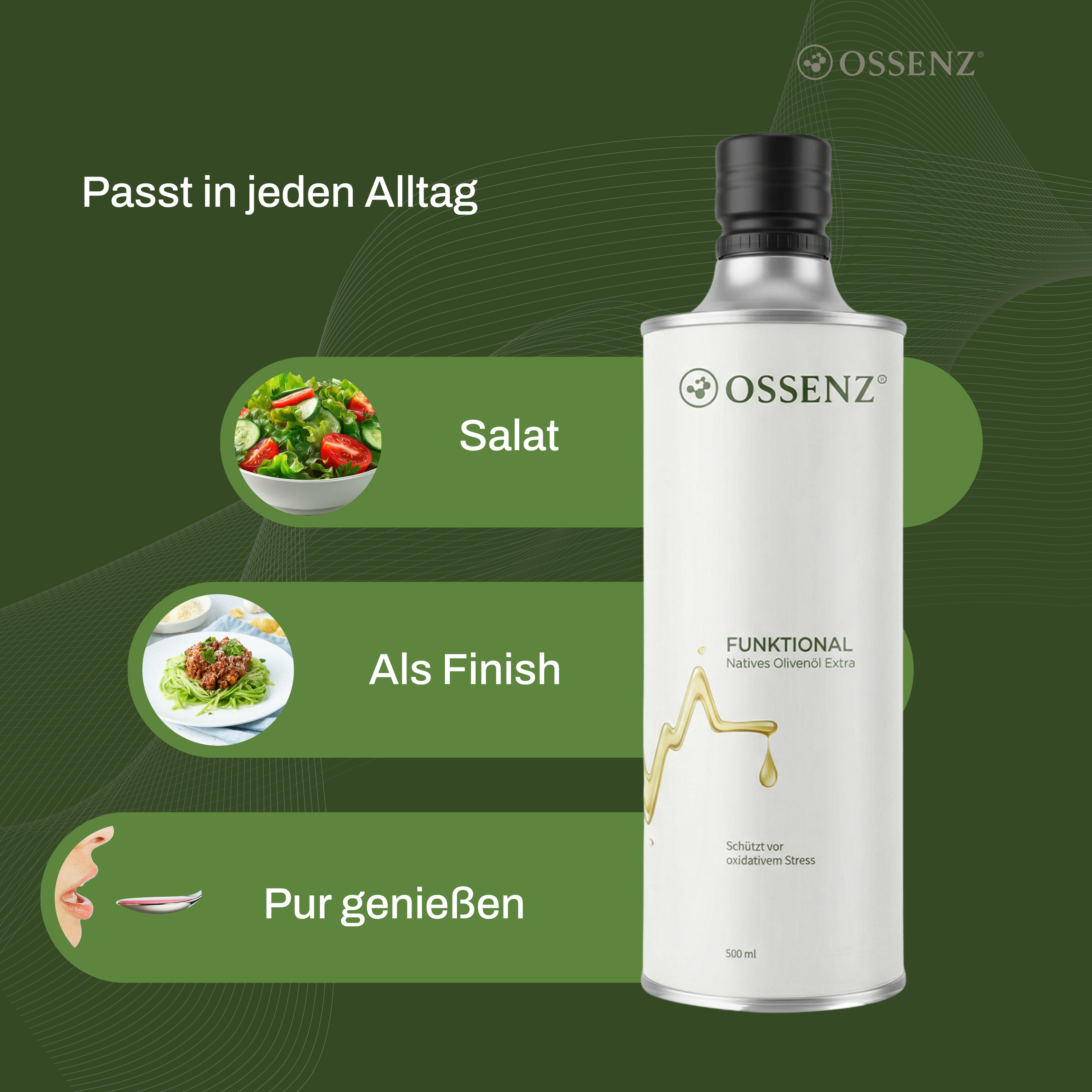 Funktionales Olivenöl für Ihre Gesundheit